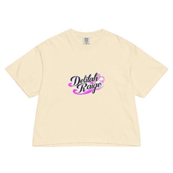 Women’s heavyweight boxy tee - Image 2
