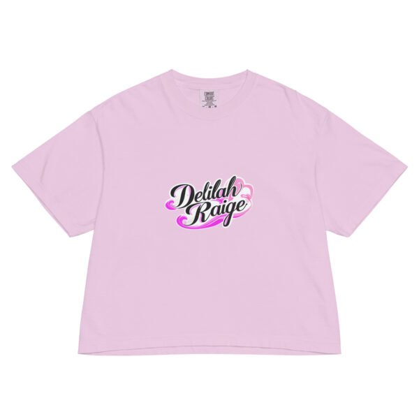 Women’s heavyweight boxy tee - Image 3
